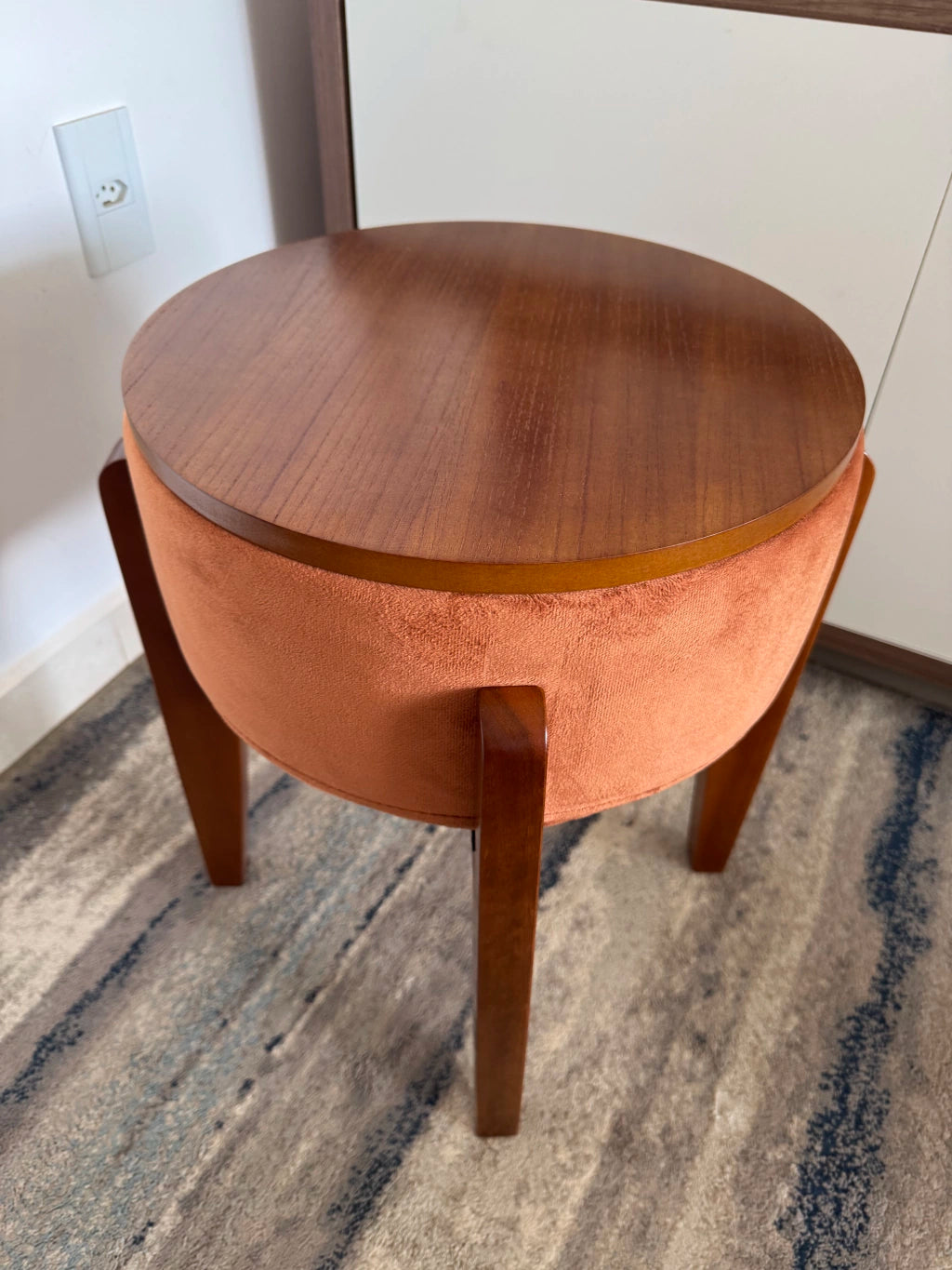 Pouf Design Réversible 2-en-1