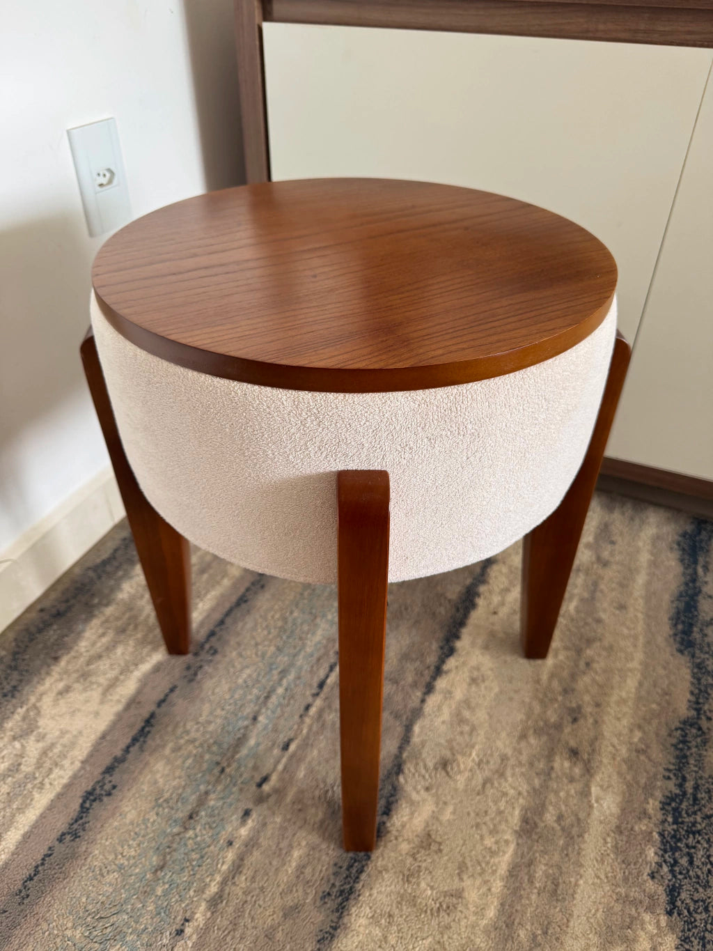 Pouf Design Réversible 2-en-1