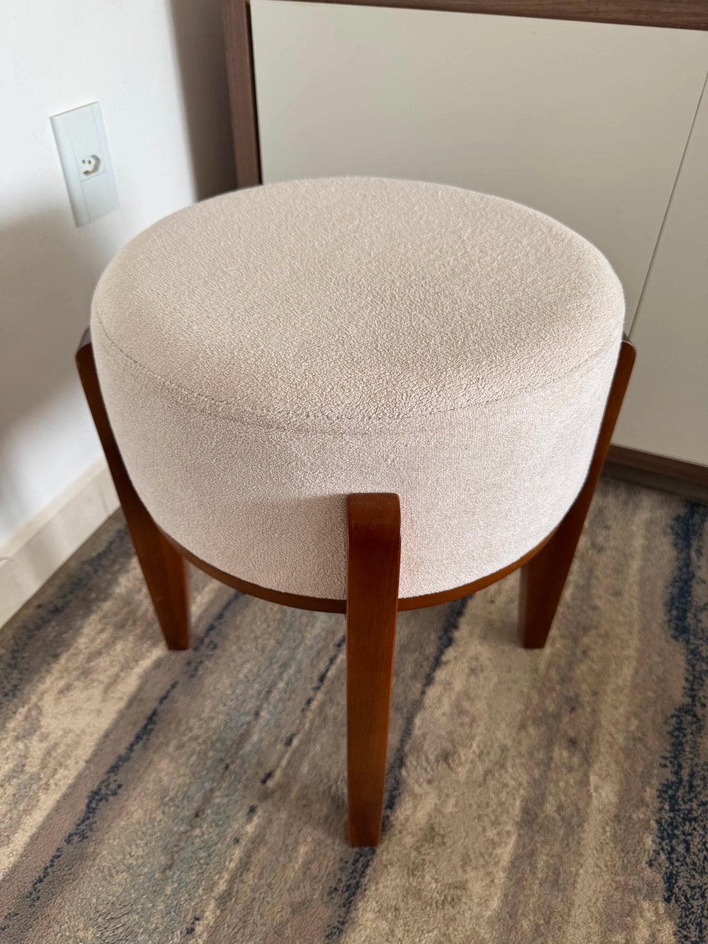 Pouf Design Réversible 2-en-1