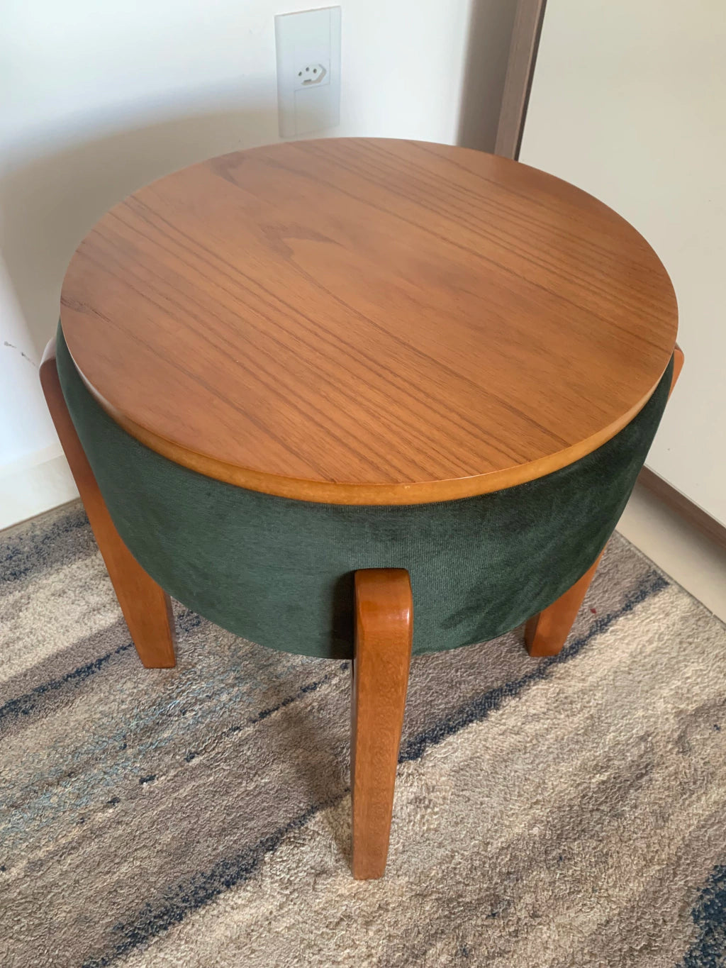 Pouf Design Réversible 2-en-1