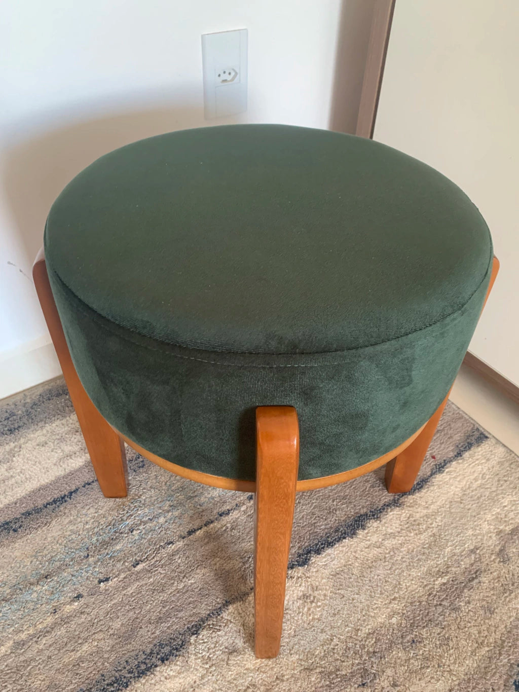 Pouf Design Réversible 2-en-1